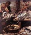 El bodegón del pescadero Frans Snyders